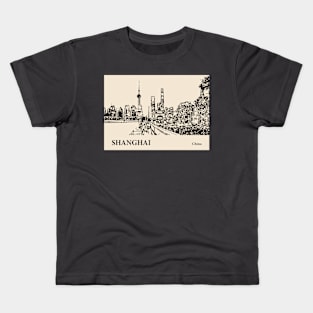 Shanghai - China Kids T-Shirt